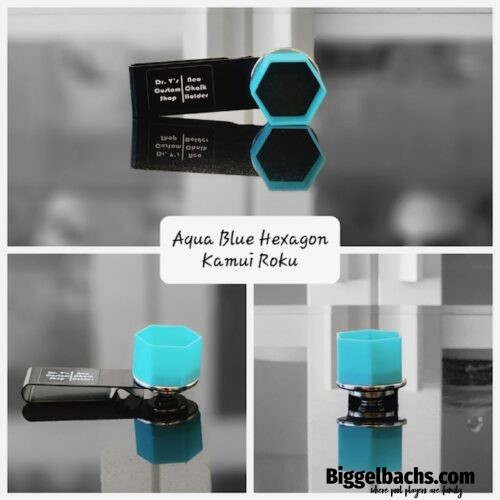 Aqua Blue Hexagon Kamui Roku