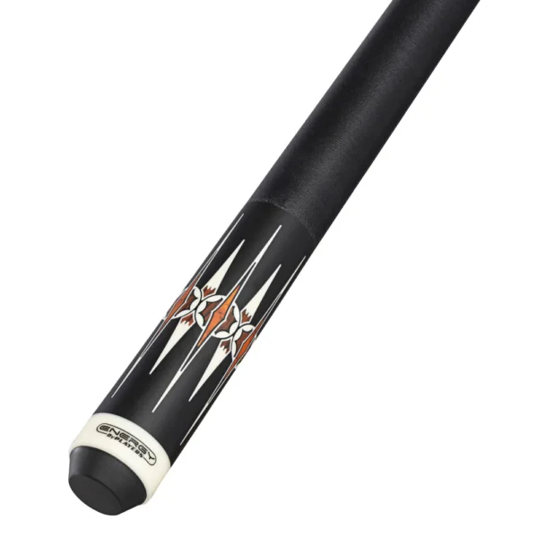 Energy By Players Matte B/W with Cocobolo Cue / Black Linen Wrap - Image 4