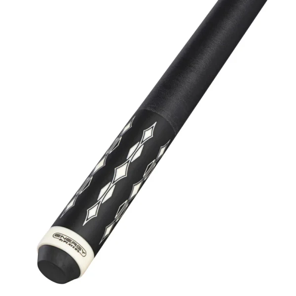 Energy By Players Matte B/W with Silver Cue with Black Linen Wrap - Image 5