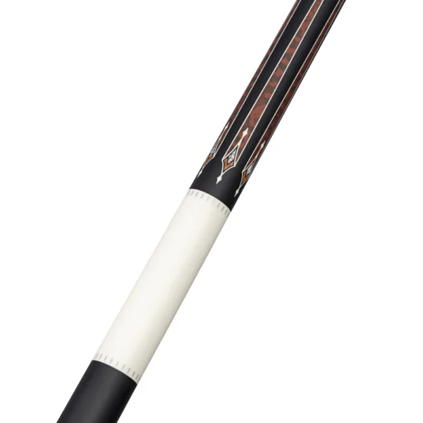 Energy By Players Matte White/Black with Thuya Burl Wrapless Cue - Image 5