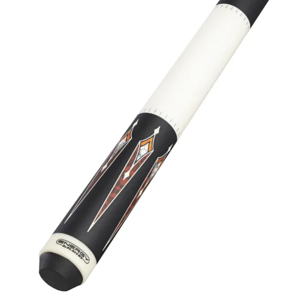 Energy By Players Matte White/Black with Thuya Burl Wrapless Cue - Image 2