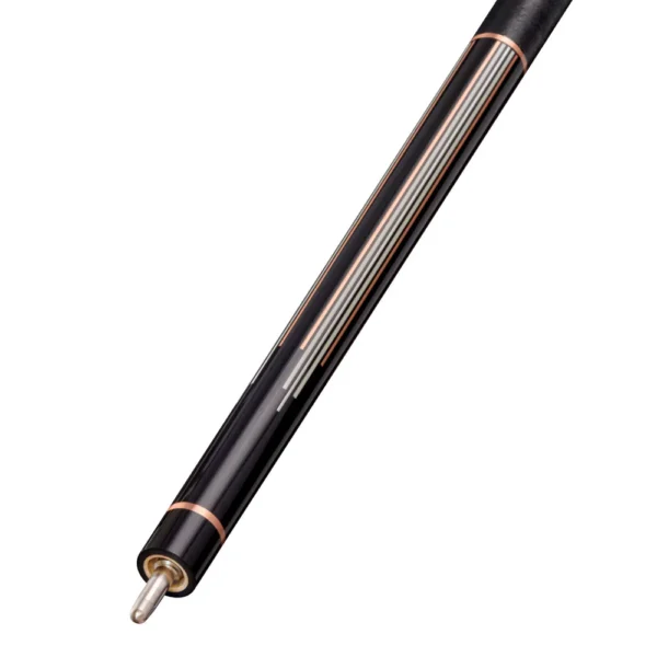 Lucasi Custom Art Deco Rose Gold & Silver Cue - Image 4