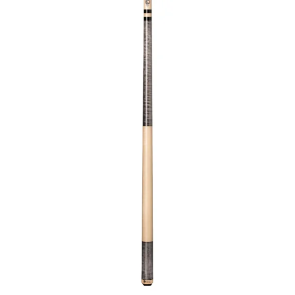 Lucasi Custom Grey Stained & Natural Birdseye Wrapless Cue - Image 2