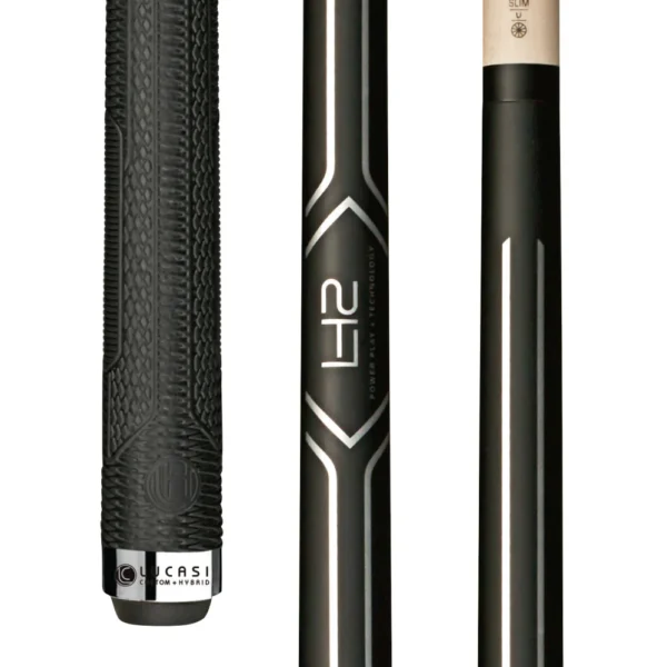 Lucasi Hybrid Matte Black LH2 Cue with Sport G5 Grip