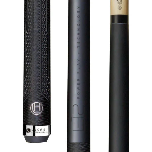 Lucasi Hybrid Matte Titanium LH2 Cue with Sport G5 Grip