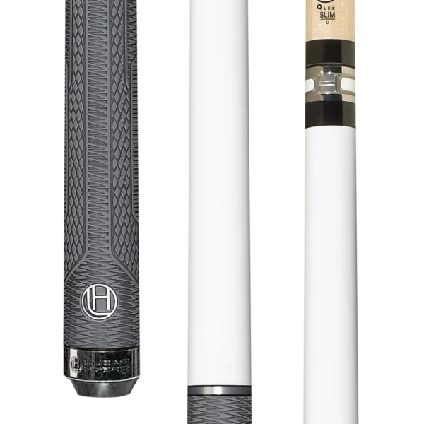 Lucasi Hybrid Titanium White Cue with Fusion G5 Grip