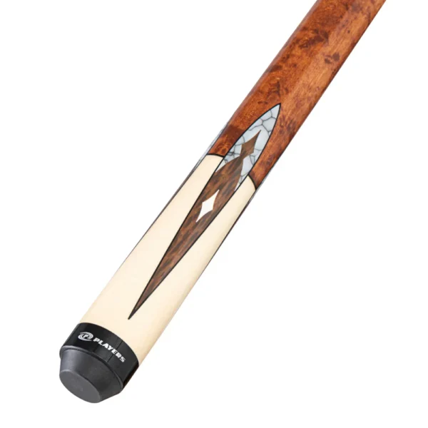 Players Birdseye & Maple with White Recon Wrapless Cue - Image 3