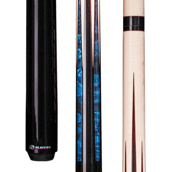 Players Black/Cobalt Blue Sneaky Pete Wrapless Cue