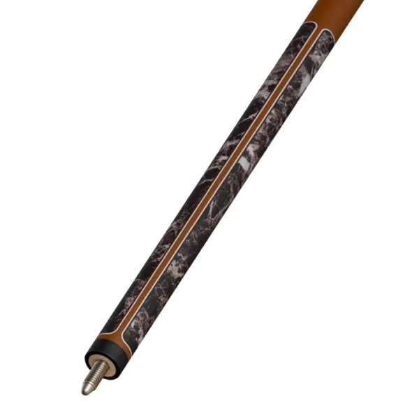 Players Brown Marble with Matte Brown Wrapless Cue - Image 3