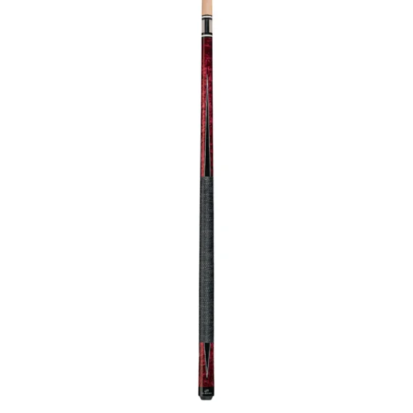 Players Crimson & Black Cue with Black/White Linen Wrap - Image 3