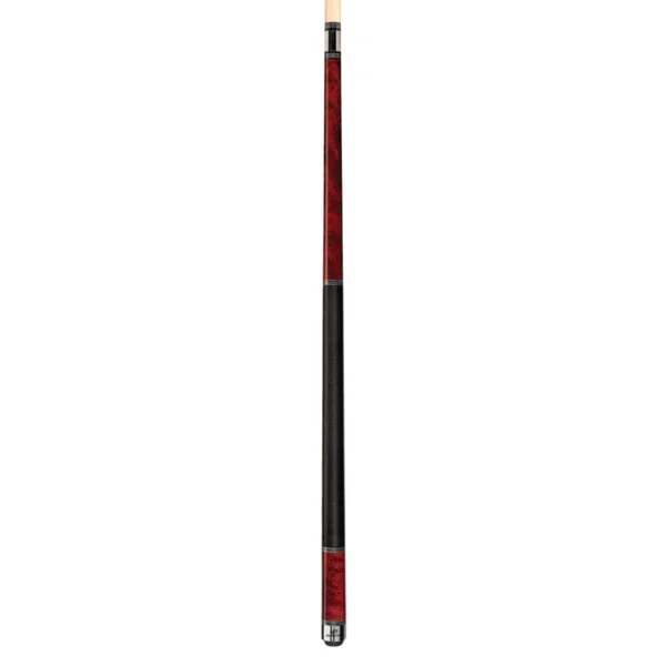 Players Crimson Birdseye Cue with Black Linen Wrap - Image 3