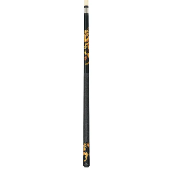 Players Golden Dragons Cue with Black Linen Wrap - Image 3