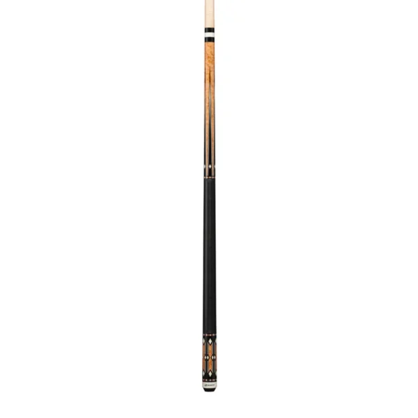 Players Light Coffee Birdseye/Imitation Bone Cue/Black Linen Wrap - Image 3