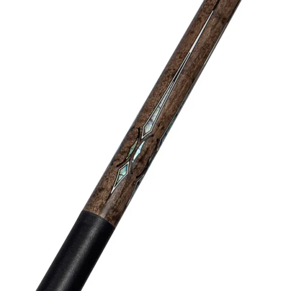 Players Light Grey Maple/Mother of Pearl Cue with Black Linen - Image 5