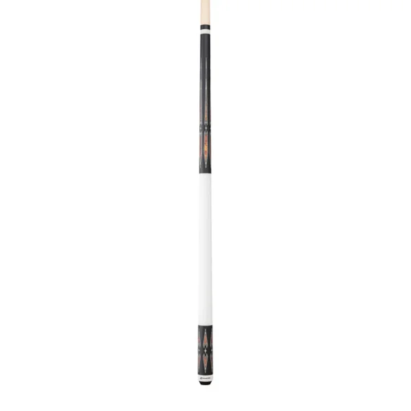 Players Matte Black & White Wrapless Cue - Image 2