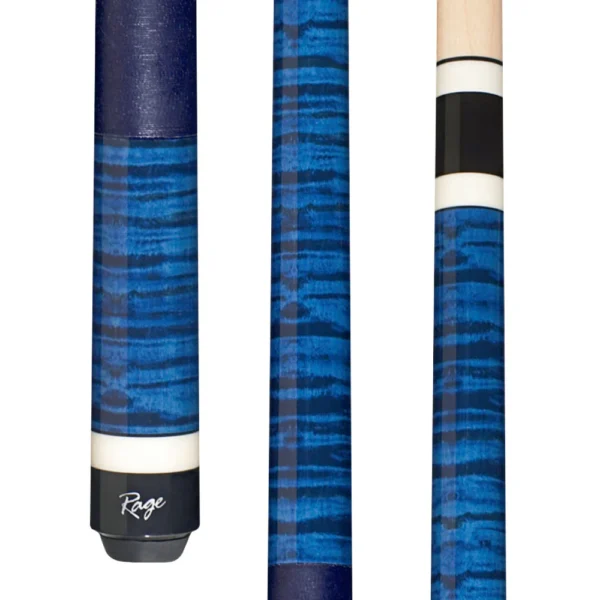 Rage Blue Moon Cue with Blue Nylon Wrap