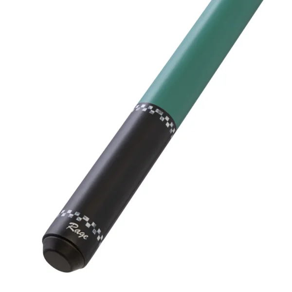 Rage Forest Green Checkers Wrapless Cue - Image 3