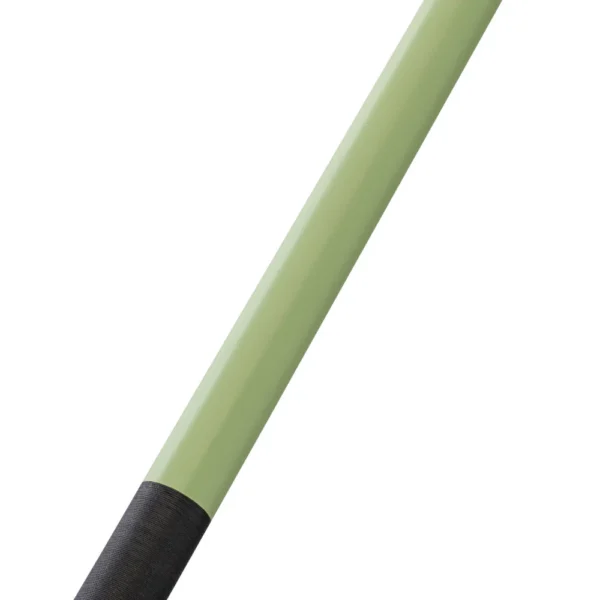 Rage Lime Green Checker Flag Cue with Black Linen Wrap - Image 2