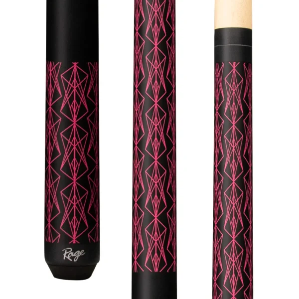 Rage Matte Magenta Matrix Wrapless Cue