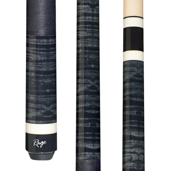 Rage Midnight Dip Cue with Grey Nylon Wrap