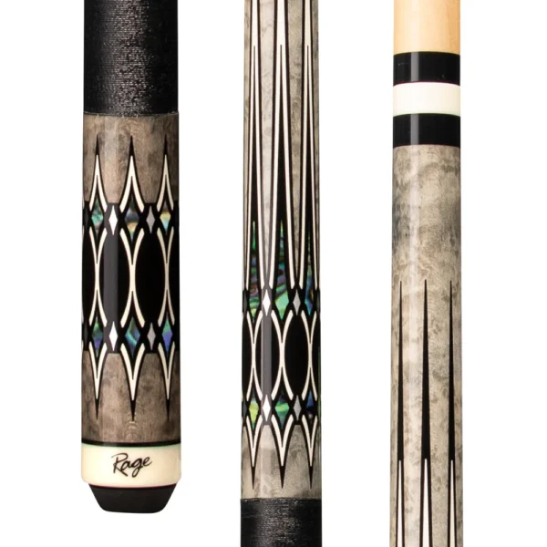 Rage Nacre Daggers Cue with Black Nylon Wrap